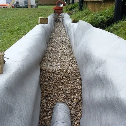 Фото №0 Геотекстиль (иглопробивной) 120 плотности