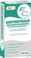 фото Клей монтажный EC для ячеистого бетона, 25 кг