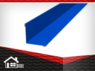 фото Угол ВНЕ-ВНУ 150х150х2000 RAL5005