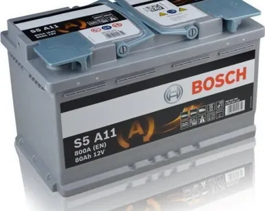 фото Аккумулятор Bosch S5 A11 AGM 80Ач.