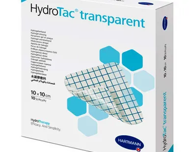 фото HydroTac transparent (6859006) Гидрогелевые повязки: 5х7,5 см, 10 шт.
