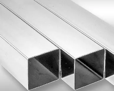 фото Труба нержавеющая профильная 100х50х3,0 мм шлифованная 12Х15Г9НД