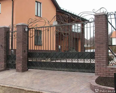 фото Ворота откатные