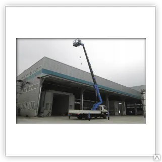 Фото №0 Аренда автовышки 45 м