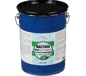 фото Мастика битумная 5 кг ХозДвор, изоляционная