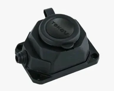 фото Колодка 1-м с загл.каучук 2Р44 16А 250V AY-KA