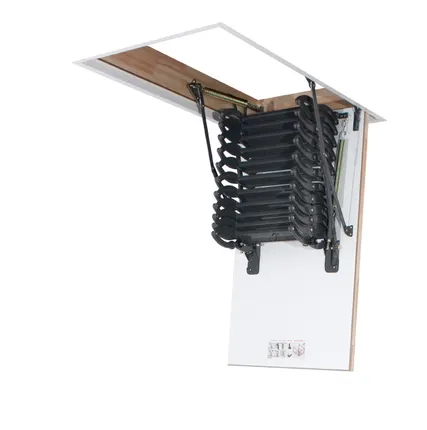 Фото №3 Металлическая термоизоляционная чердачная лестница LST