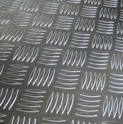 Фото №0 Лист алюминиевый рифленый квинтет