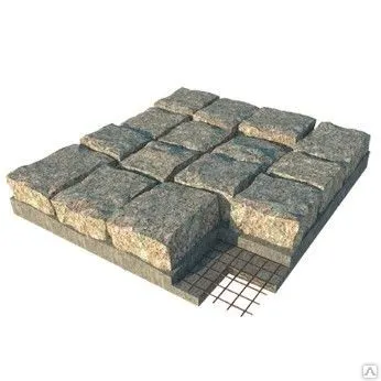 Фото №0 Плита гранитная мозаичная 500х500х80