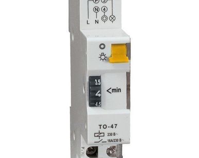 фото Таймер освещения ТО47 16А на DIN-рейку IEK