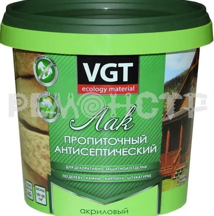 Фото №0 Лак пропит антисеп 2,2кг ВГТ (палисандр) (4/168)
