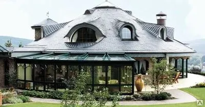 Фото №0 Сланцевая кровля