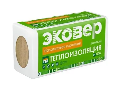 фото Базальтовый утеплитель Эковер Лайт 30кг/м3 (50*600*1000) 12шт. 7,2м2 (0,36м3)