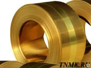 фото Лента латунная 0.5х180 ЛС59 ГОСТ 2208-2007