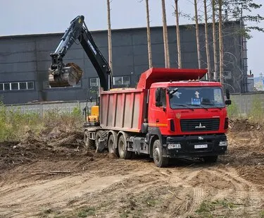 фото вывоз грунта