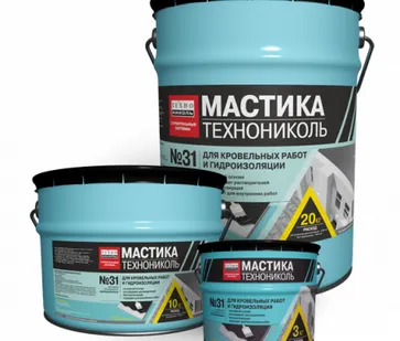 фото Мастика для кровельных и гидроизоляционных работ ТЕХНОНИКОЛЬ №31