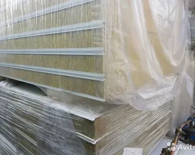 фото Сэндвич панели Минвата 120 мм, 4,89 м