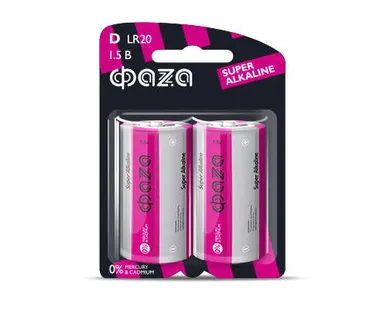 фото Элемент питания алкалиновый LR20 Super Alkaline BL-2 (уп.2шт) ФАZА 2858535