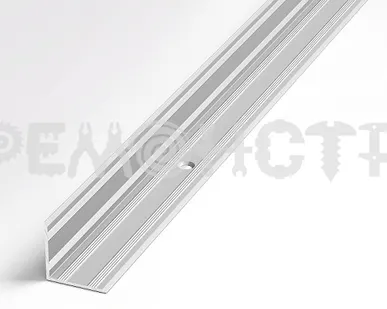 фото Порог угловой ПУ 05-1.1350.089 клен беленый декор (6) П