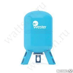 Фото №0 Wester, Гидроаккумулятор Wav 100 Л / 10 Бар (Сменная Мембрана)