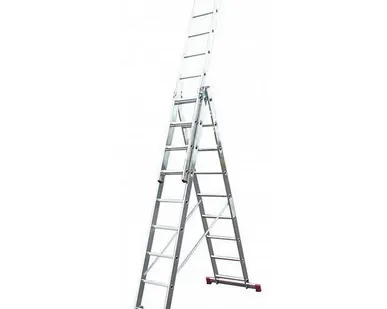 фото Лестница трехсекционная универсальная многоцелевая Krause Corda 3х7