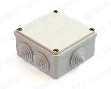 фото GE41234Коробка распаячная для наружного монтажа 6 герм., IP55 100х100мм х