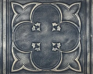 фото Чугунная плитка "Квадрифоль"