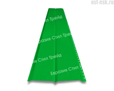 фото Металлический софит Pe 0.4 RAL 6002