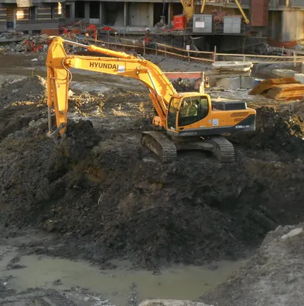 Фото №0 Аренда гусеничного экскаватора