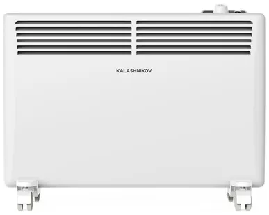 фото Конвектор KALASHNIKOV KVCH-E15M-11, 1.5 кВт, 20 м², колеса в комплекте, белый