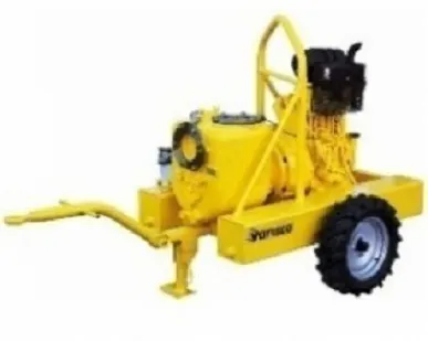 фото Дизельная мотопомпа J6-250_TWGMZD+HT с э/стартером