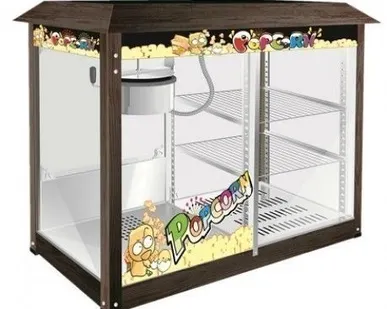 фото Аппарат для приготовления попкорна VBG-897 (AR) с витриной