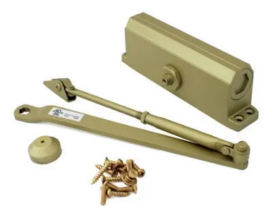 фото NOTEDO Доводчик дверной DC-150-I GOLD до 150кг золото (10)