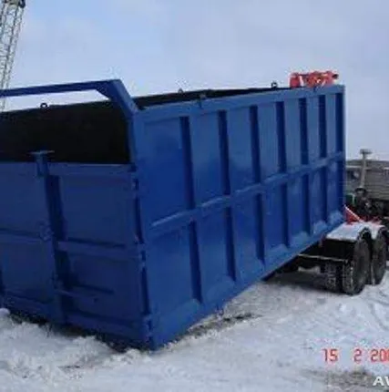 Фото №0 Бункера для строительного мусора 20м3