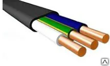 фото Кабель ВВГнгА-П 3x1,5ок N,PE -0,66 Алюр