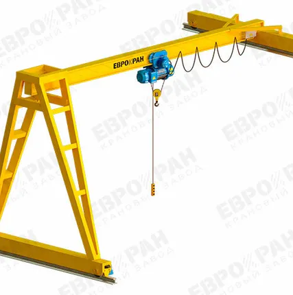Фото №0 Полукозловой кран однобалочный (под заказ)