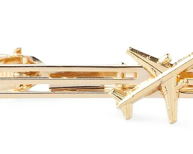фото Зажим для галстука (золотой)