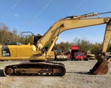 фото Аренда гусеничного экскаватора Komatsu PC200-7, Самара