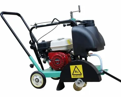 фото Нарезчик швов GIKS бензиновый двигатель Honda GX160 5.5л.с. без диска CC350H