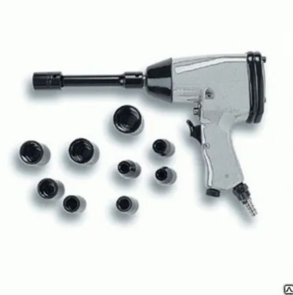 Фото №0 Ударный пневмогайковерт ABAC 5181318 (+10 головок)