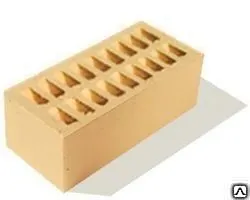 Фото №0 Кирпич керамический лицевой пустот. утолщенный "Сахара"