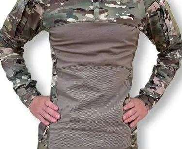 фото Тактическая рубашка "Комбат" в расцветке мультикам