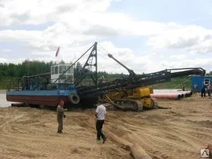 фото Земснаряд на 350м3 в час по грунту
в