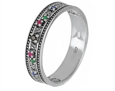 фото Кольцо Пояс Богородицы тонкое