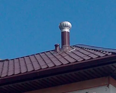 фото Примеры монтажа турбодефлектора