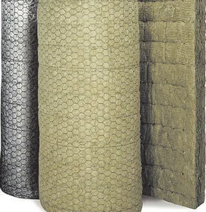 фото Маты огнезащитные WIRED MAT AL1 80 Rockwool для труб