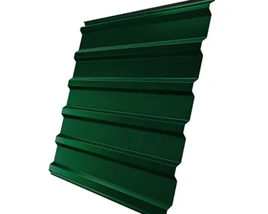 фото Профнастил МП-20 0,35 RAL 6005 зеленый мох 2 м