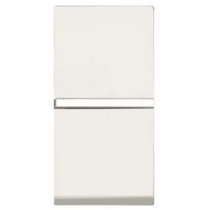 Фото №0 Механизм переключателя 1-кл. 1мод. СП Zenit 16А IP20 с клавишей альп. бел. ABB 2CLA210200N1101