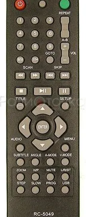 Фото №0 Пульт ДУ HYUNDAI RC-5049 (DVD)