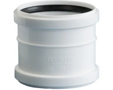 фото Муфта двухраструбная бесшумная ПП 110 Политэк